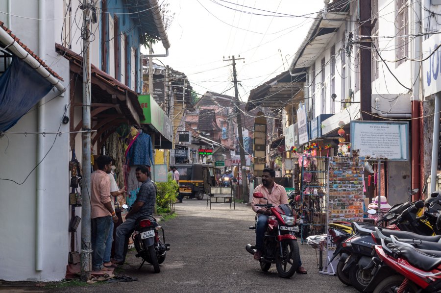 Quartier juif de Cochin, Kerala, Inde du sud