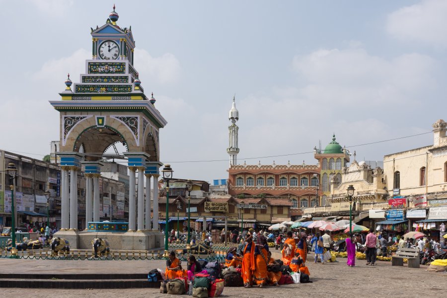 Devaraja market à Mysore, Inde