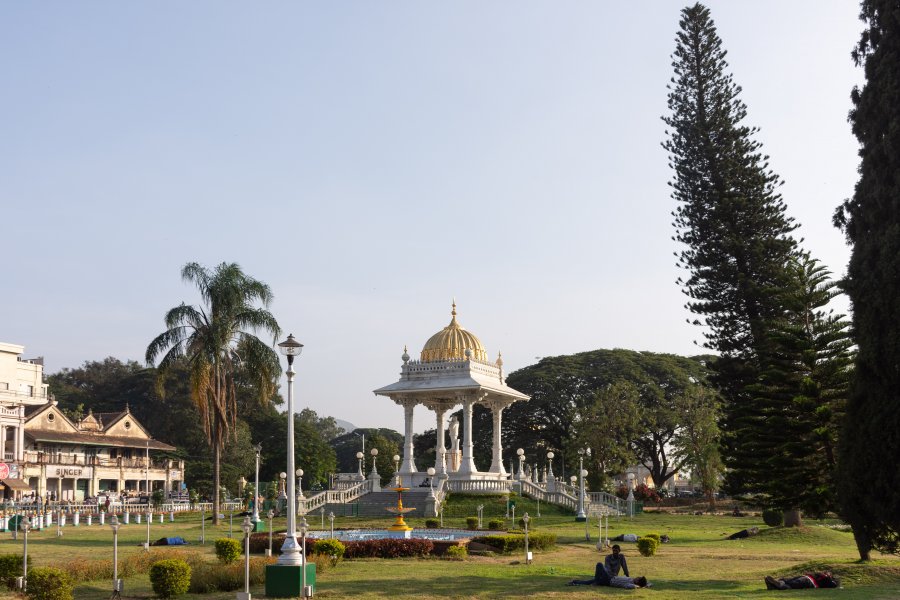 Ville de Mysore, Karnataka, Inde du sud