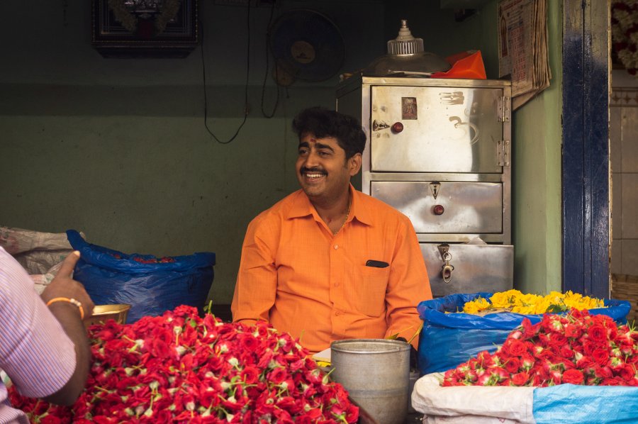 Devaraja market, Mysore, Inde