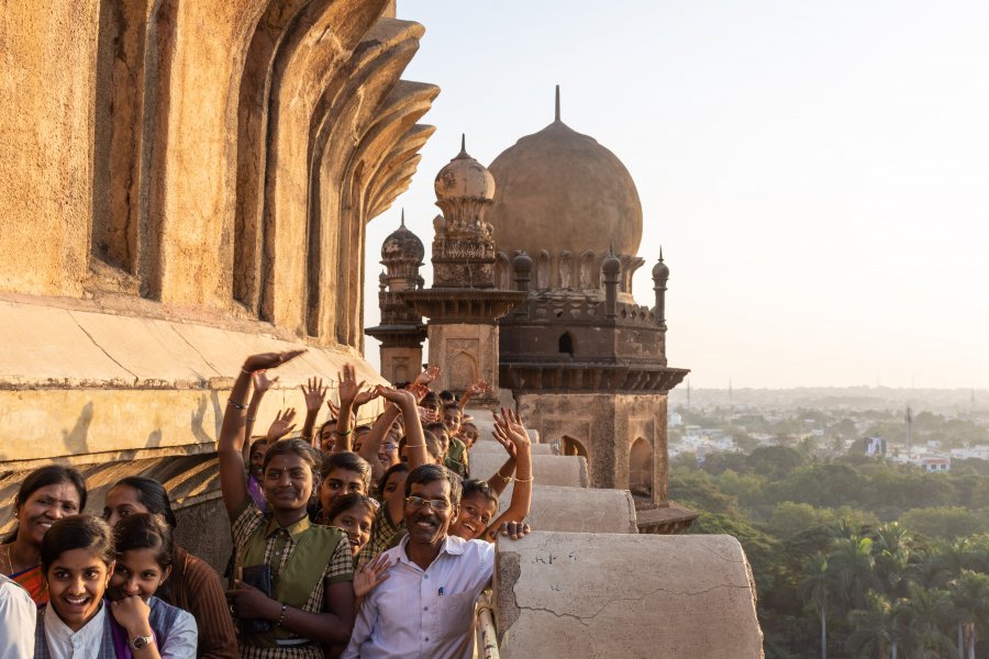 Monument Gol Gumbaz, Bijapur, Inde