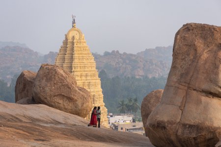 Temple Virupaksha à Hampi, Inde