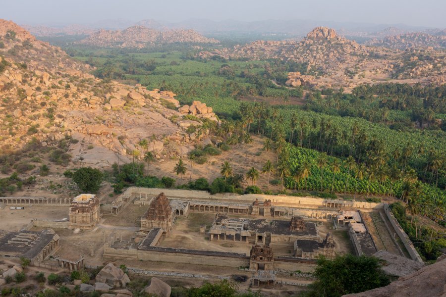 Matanga Hill, Ruines d'Hampi,Inde