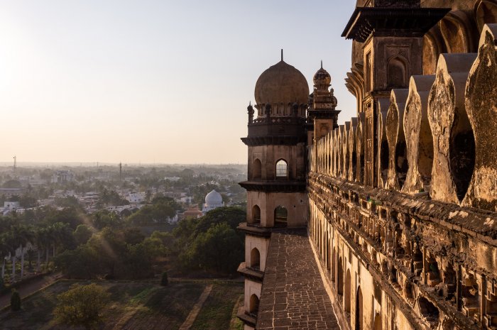 Mausolée Gol Gumbaz, Bijapur, Inde