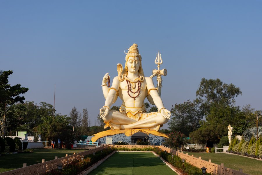 Shiva, Temple Shivgiri, Bijapur, Inde