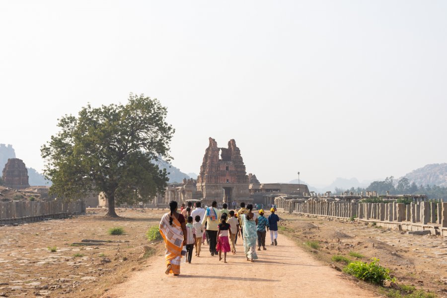 Temple Vittala à Hampi en Inde