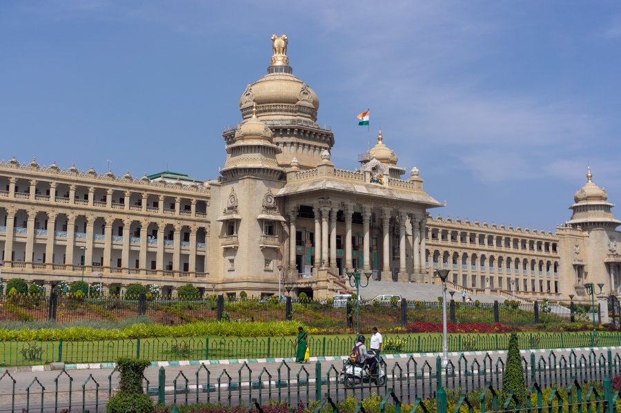Vidhana Soudha : siège legislatif du Karnataka