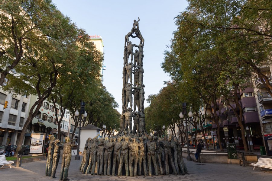 Monument als Castellers, Tarragone