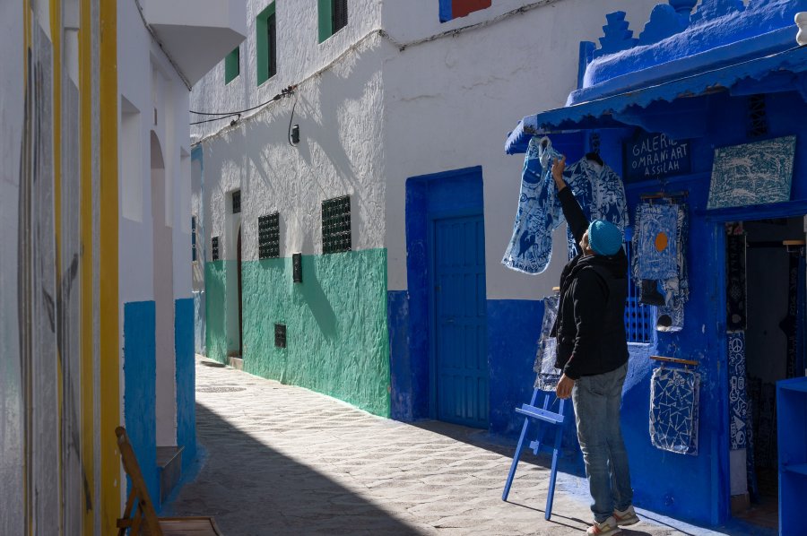 Boutique à Assilah, Maroc