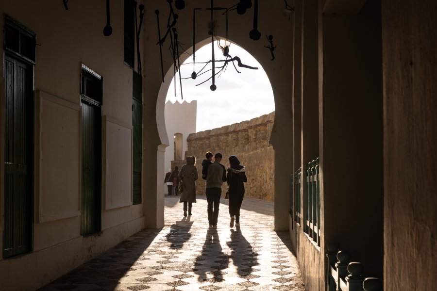 Passage à Asilah, Maroc