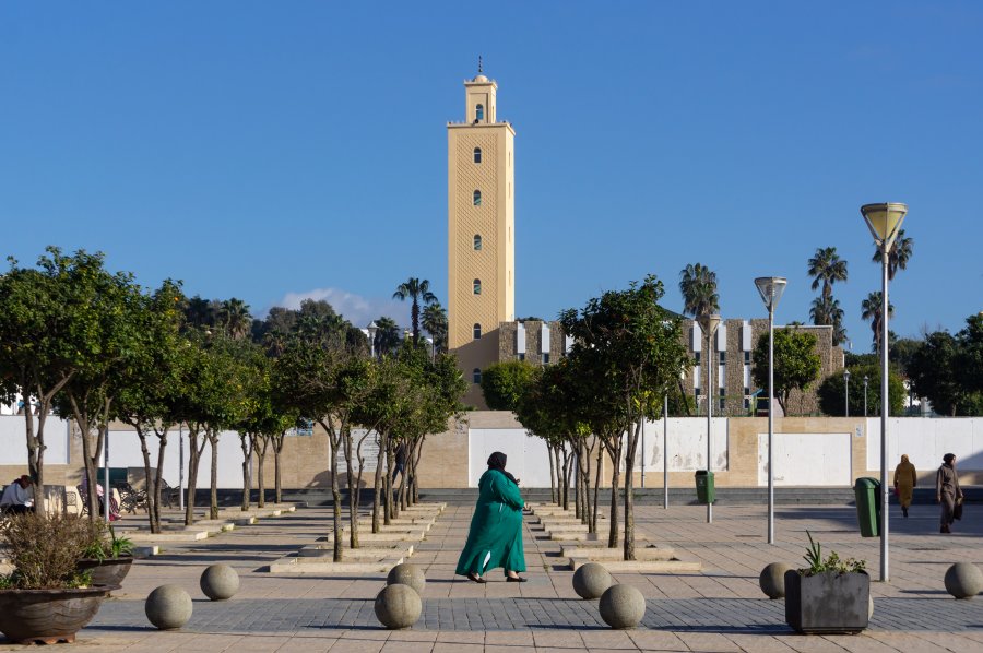 Mosquée à Asilah, Maroc