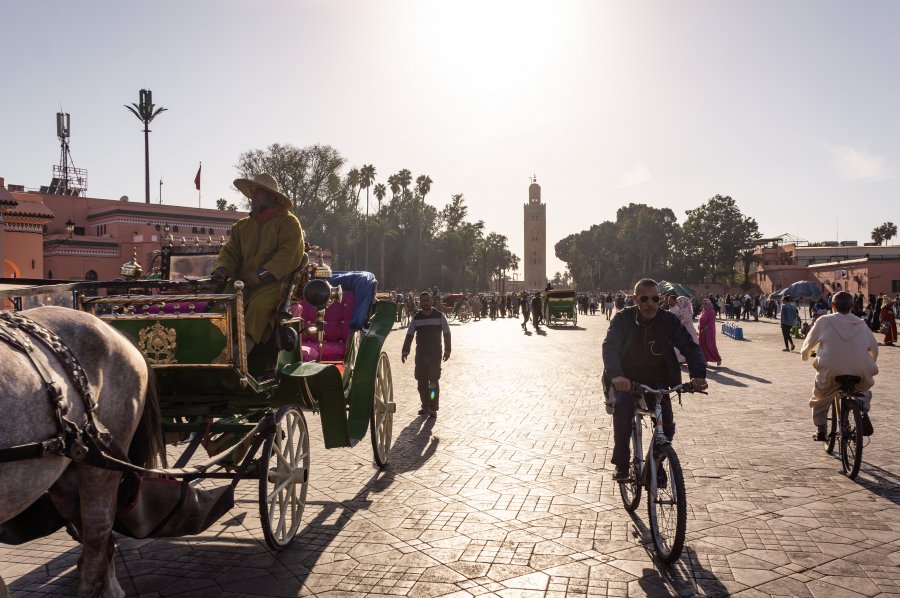 Place Jema el Fnaa à Marrakech