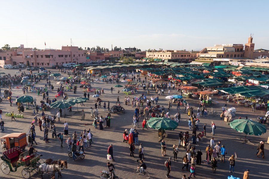 Place Jema el Fnaa à Marrakech