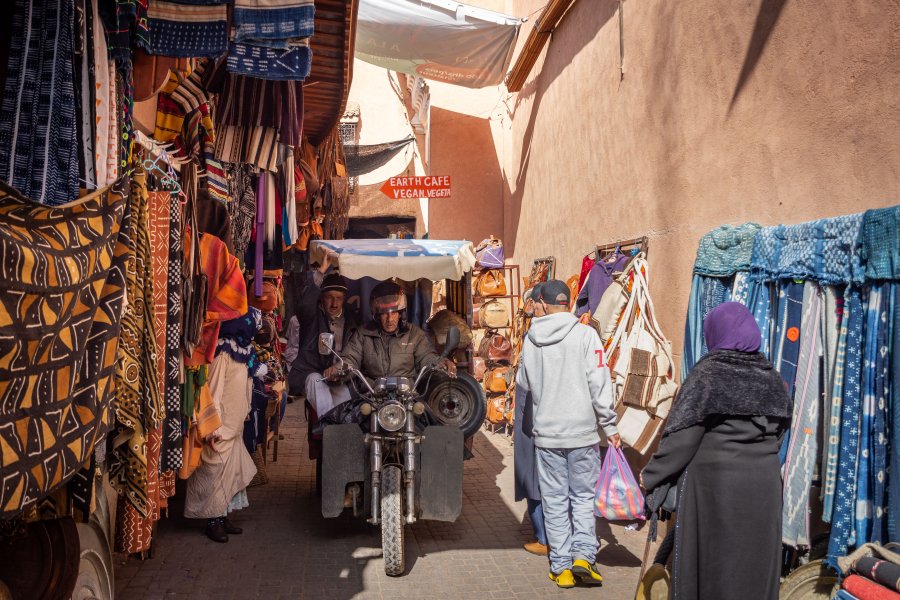 Médina de Marrakech au Maroc