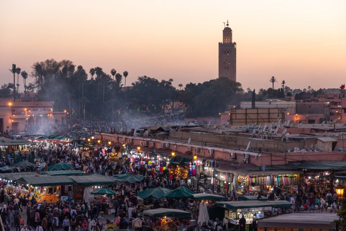 Place Jema el Fnaa à Marrakech
