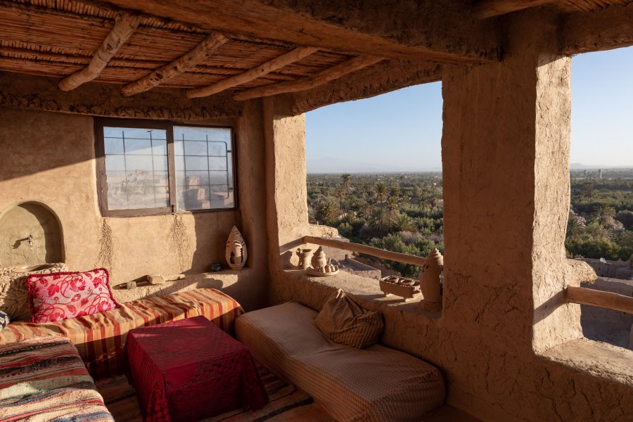 Maison berbère traditionnelle à Skoura