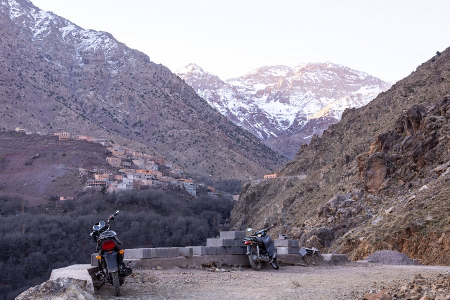 Mont Toubkal au Maroc