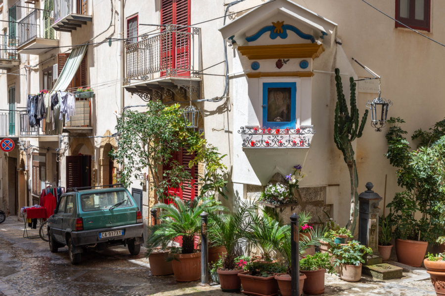 Ruelle de Cefalù en Sicile