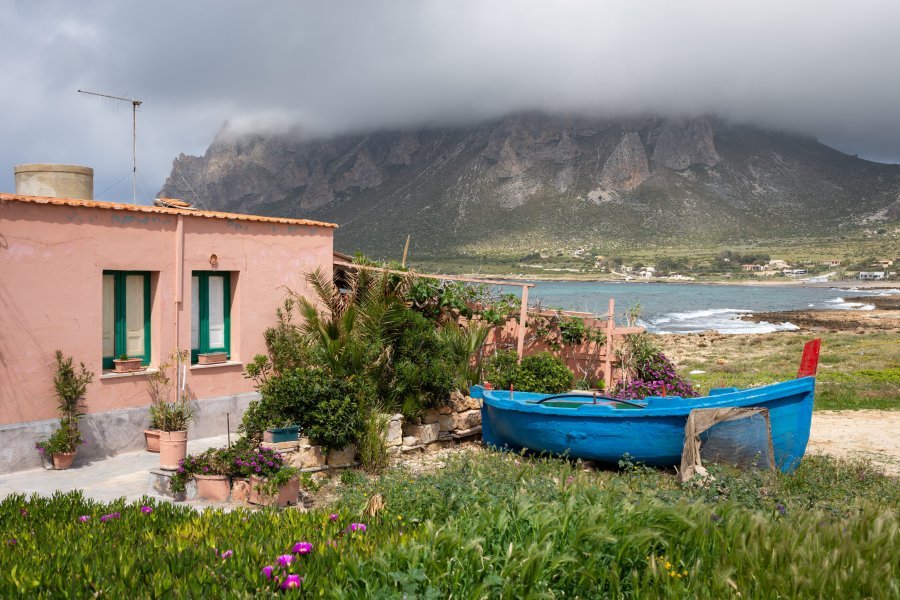 Cornino et le Monte Cofano en Sicile