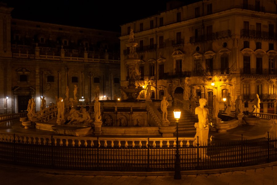 Fontaine Pretoria à Palerme