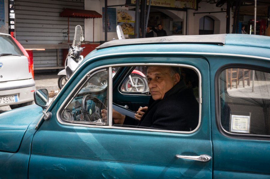 Mini voiture en Italie