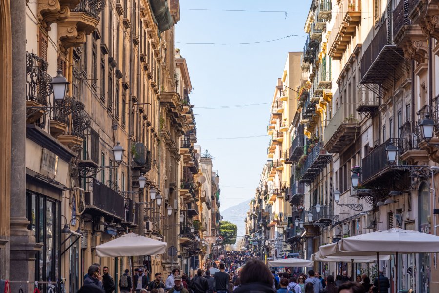 Rue Maqueda bondée