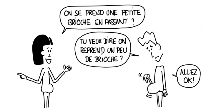 Dessin : les glaces à la brioche à Palerme en Italie, c'est pas bon pour la ligne !