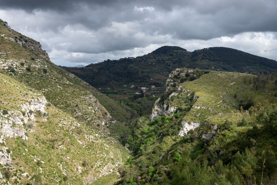 Paysage autour de Segesta, Sicile