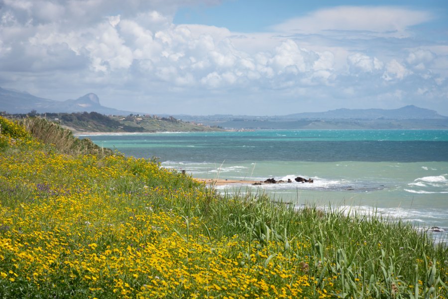 Bord de mer près de Selinonte, Sicile