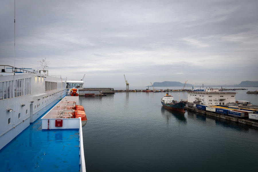 Ferry de Palerme à Tunis