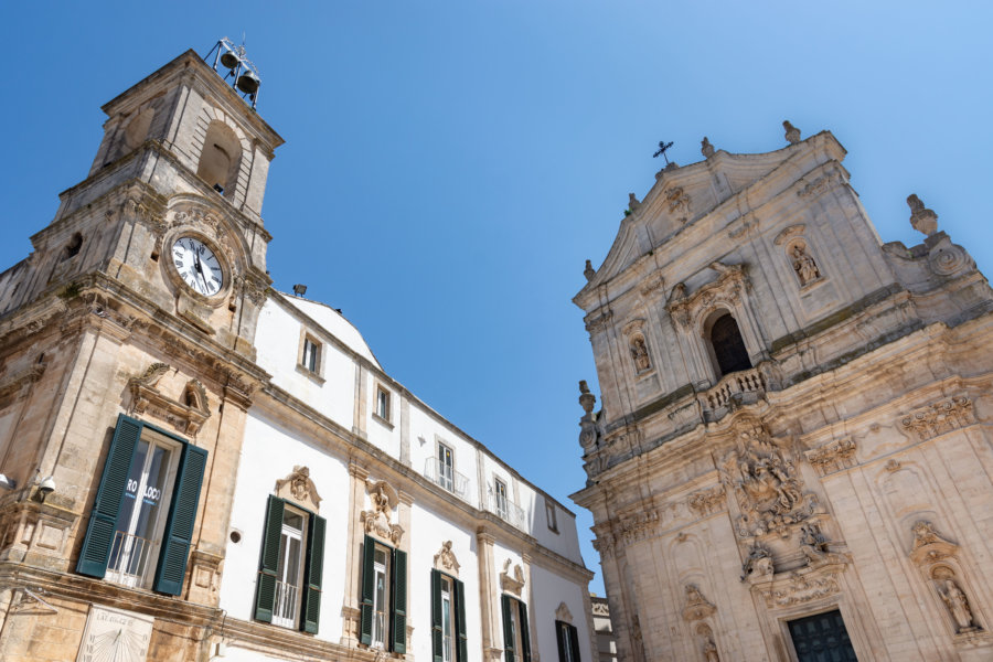 Basilique de Martina Franca, Pouilles, Italie