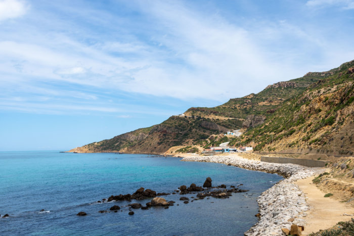 Plage de Korbous en Tunisie