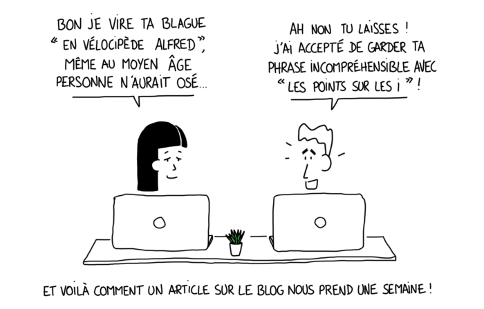 Dessin : écrire à deux, un exercice difficile !