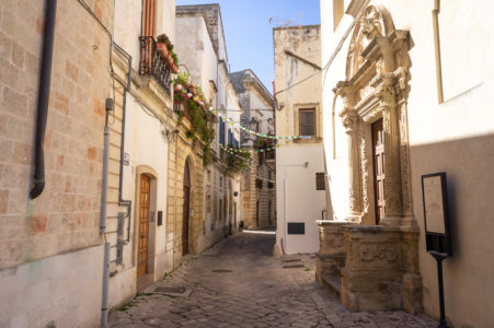 Galatina, ville des Pouilles en Italie du sud