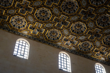 Plafond de la cathédrale d'Otranto, Pouilles, Italie
