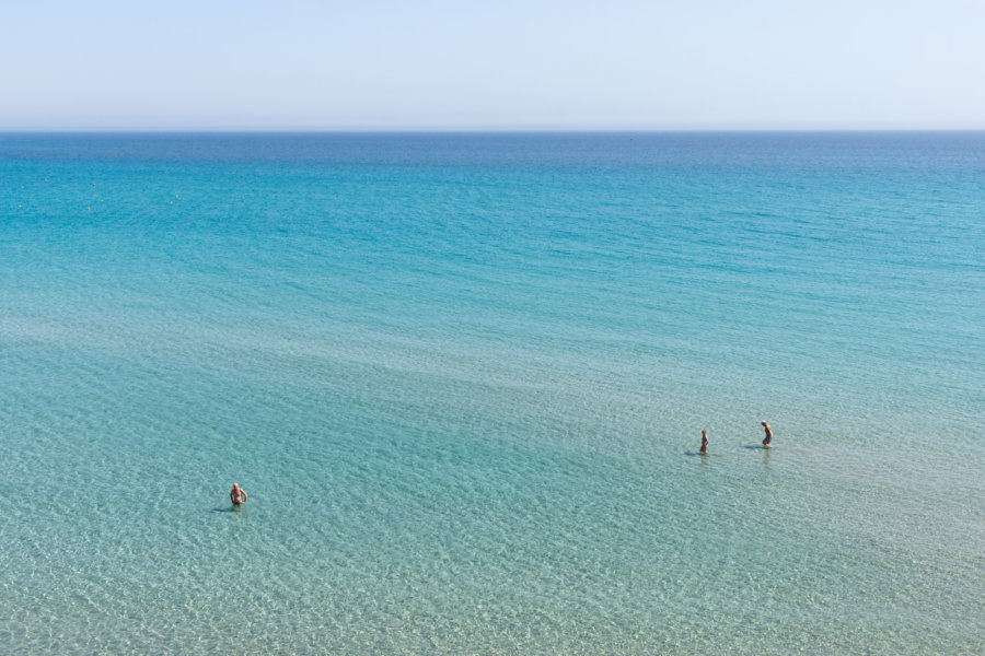 Plage de rêve à Torre dell'Orso, Pouilles