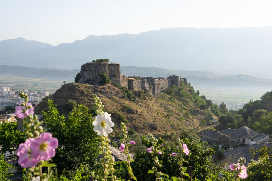 Château de Gjirokaster en Albanie