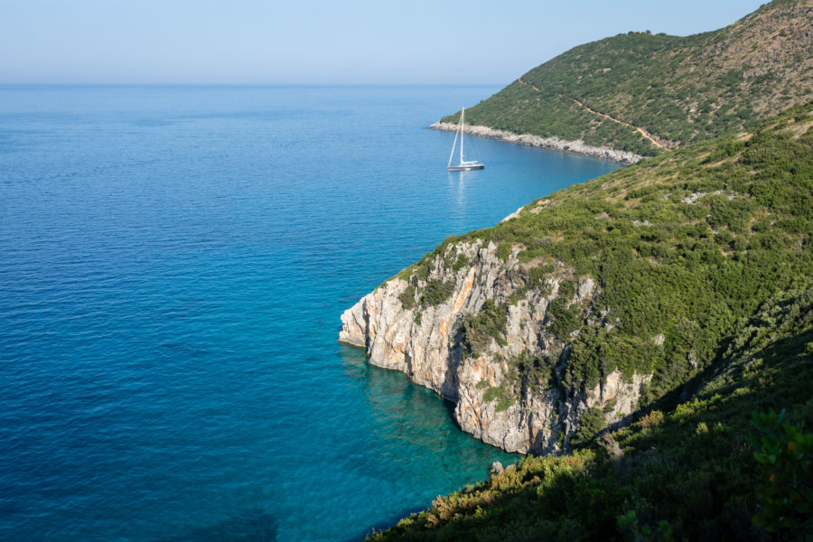 Randonnée sur la côte albanaise