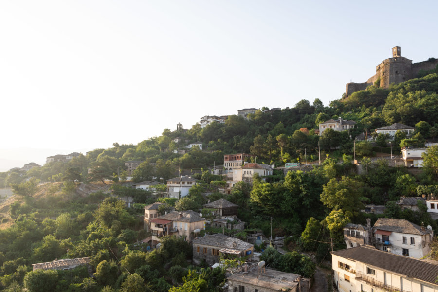 Château de Gjirokastër en Albanie