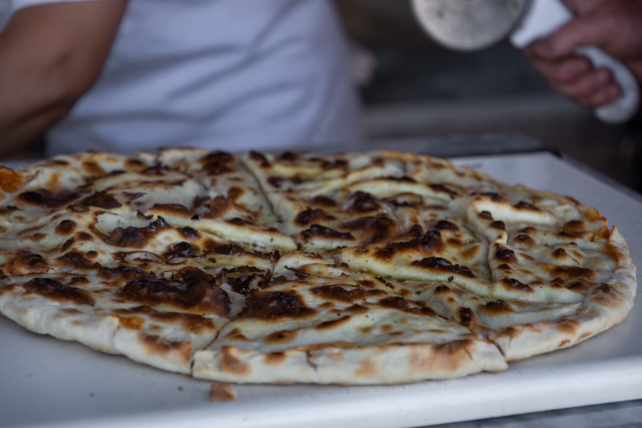 Pizza albanaise : lakror
