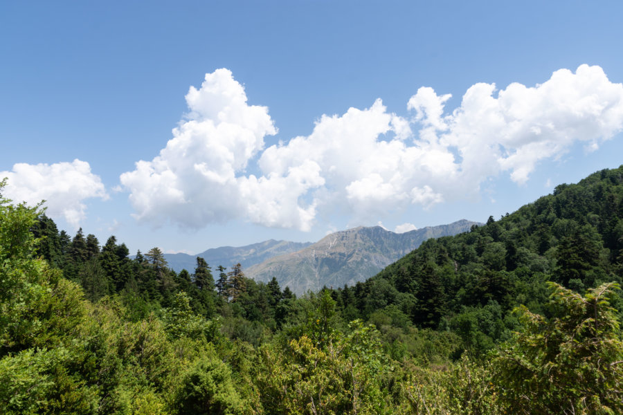 Randonnée dans le parc national de Llogara