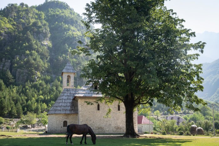 Église de Theth en Albanie