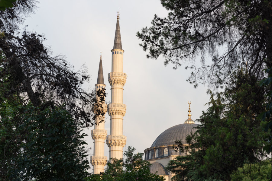 Nouvelle mosquée à Tirana, Albanie