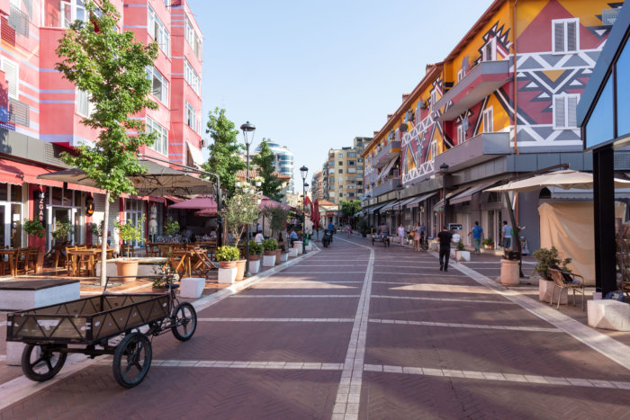 Pazari i Ri, marché central de Tirana