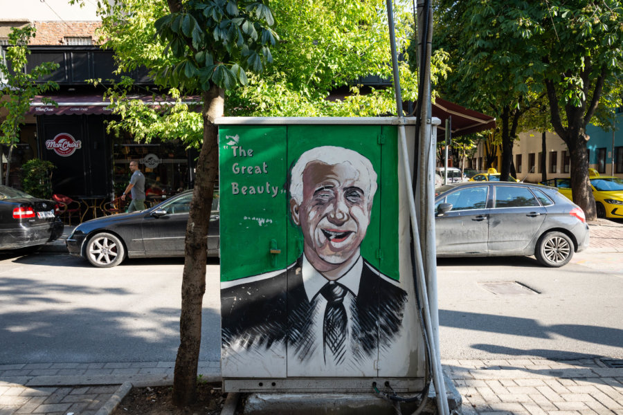 Street art à Blloku, Tirana