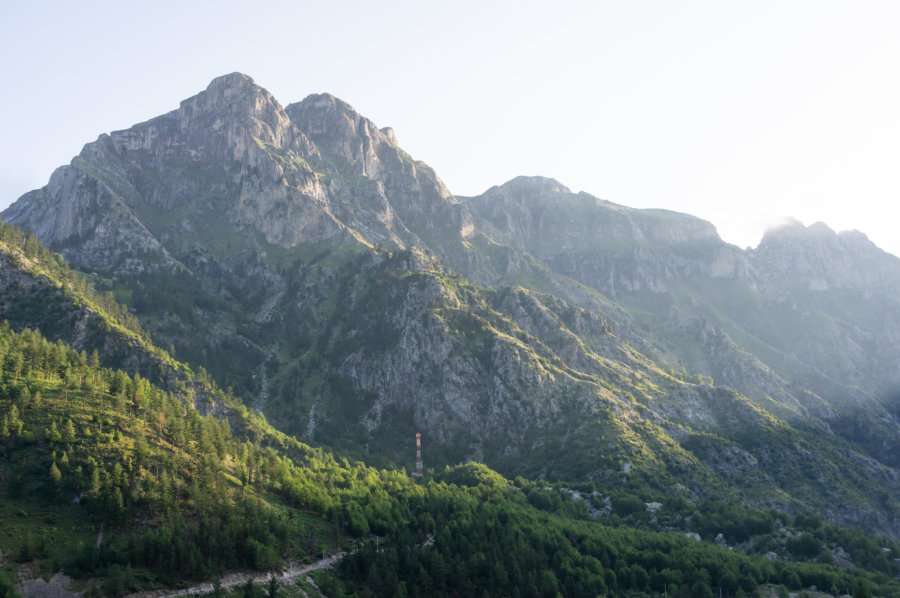 Vallée de Valbona en Albanie