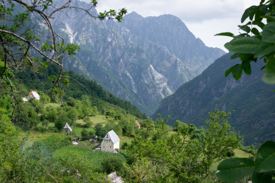 Village de Theth en Albanie