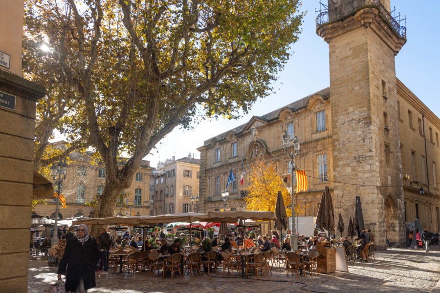 Aix-en-Provence à l'automne