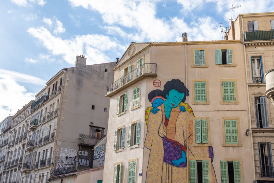 Art de rue à La Plaine, Marseille