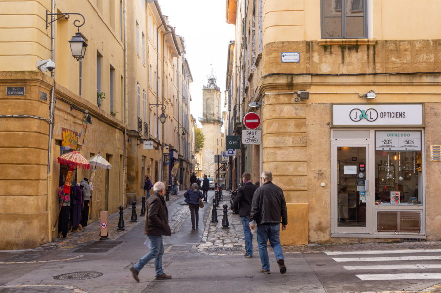 Centre-ville d'Aix-en-Provence